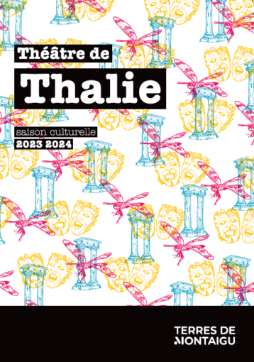 Visuel : Dépliant Théâtre de Thalie - saison culturelle 2023-2024